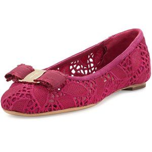 Varina Lace Vara Bow Ballerina Flat